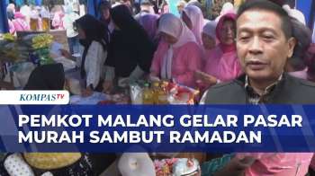 Pasar Murah Jelang Ramadan Digelar Di Malang, Harga Beras Hingga Telur Lebih Terjangkau