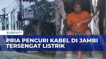 Nekat Curi Kabel, Pria di Jambi Tersengat Listrik Tegangan Tinggi hingga Alami Luka Bakar