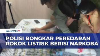 Polisi Bongkar Peredaran Rokok Listrik Berisi Narkoba, 100 Cartridge Berisi Etomidate Disita