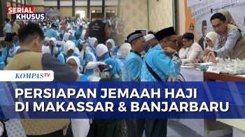387 Jemaah Tiba di Asrama Haji Makassar, Jemaah Asal Banjarbaru akan Diberangkatkan ke Tanah Suci