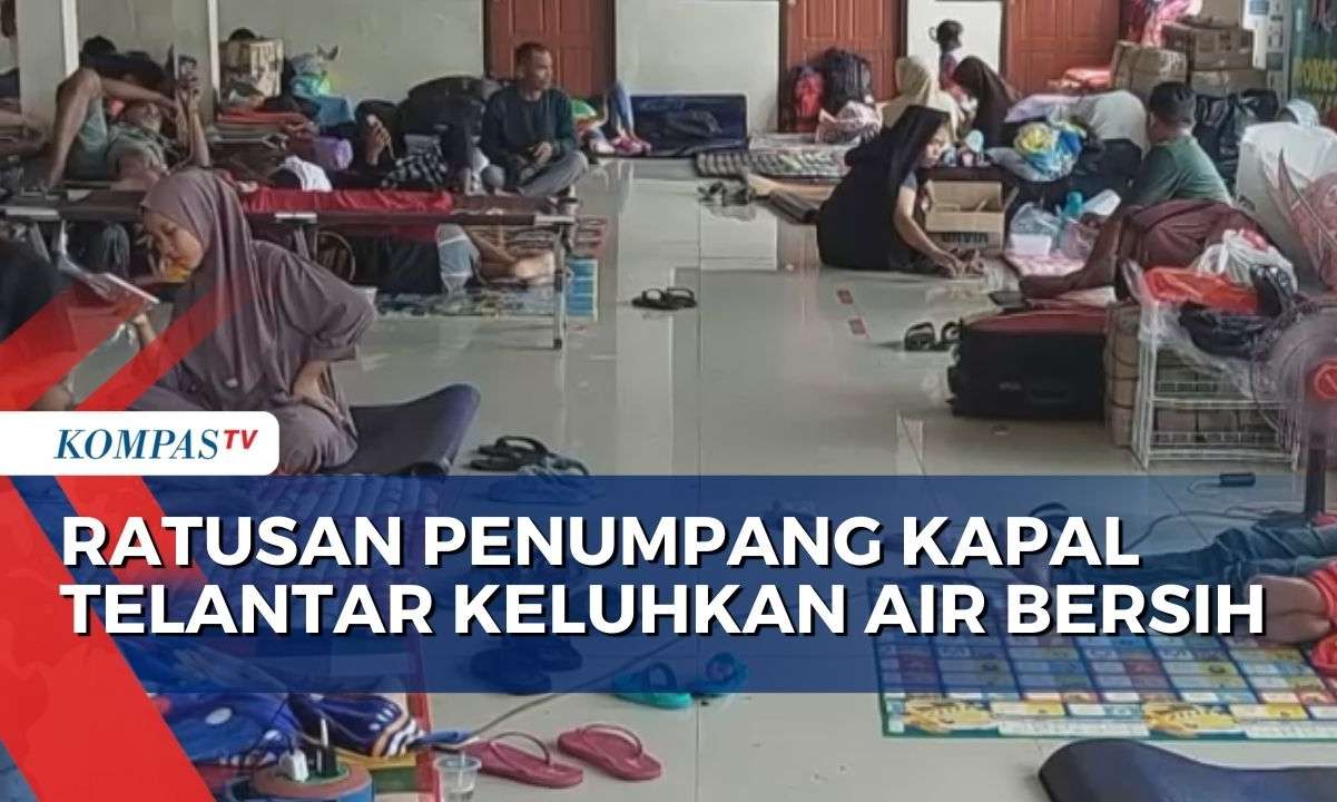 2 Minggu Telantar di Pelabuhan Kalianget Sumenep, 139 Penumpang Kapal Keluhkan Air Bersih