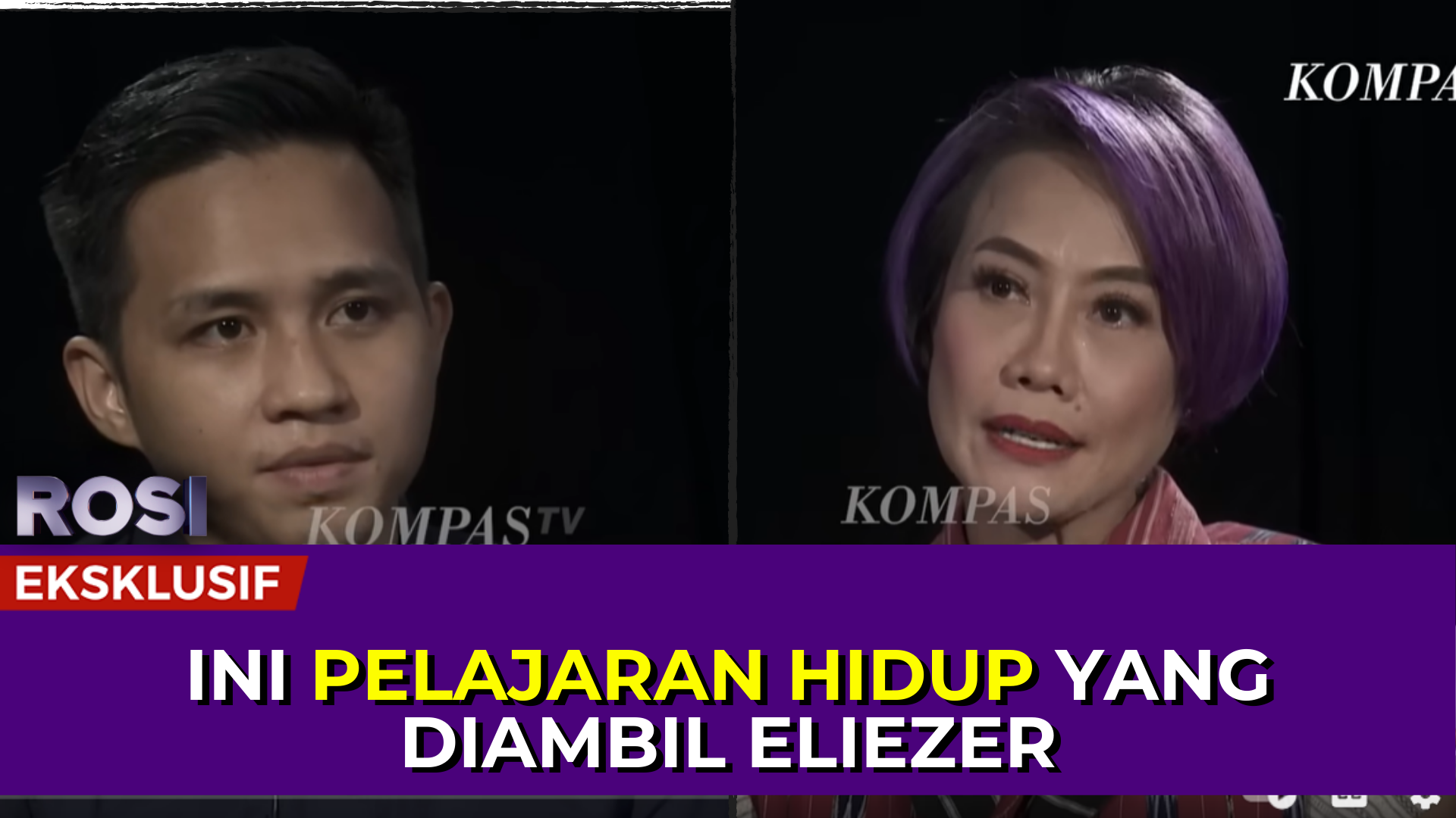 Kembali Berdinas di Polri, Ini Janji Eliezer  | Rosi