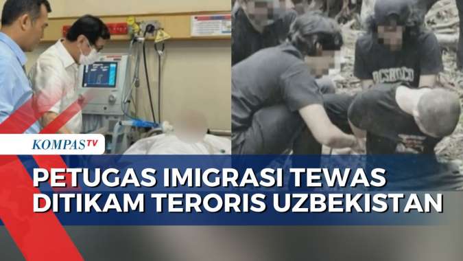 Kronologi Petugas Imigrasi Tewas Ditikam 4 Teroris Uzbekistan yang ...