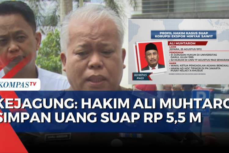 Video: Kasus Suap CPO, Kejagung Temukan Uang Rp5,5 Miliar di Rumah Hakim Ali Muhtarom