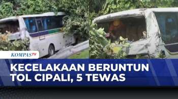 Kronologi Kecelakaan Beruntun Di Tol Cipali Purwakarta, 5 Orang Tewas | KOMPAS PETANG