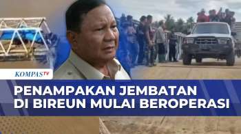 20 Hari Terputus, Jembatan Bailey Teupin Mane Di Bireuen Aceh Mulai Beroperasi