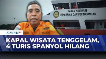 Pencarian 4 WN Spanyol Di Komodo, Basarnas Turunkan Kapal Besar & Tim Penyelam | KOMPAS PAGI