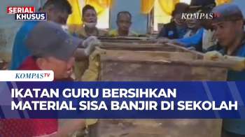 IGI Aceh Gotong Royong Bersih-Bersih Sekolah Terdampak Bencana | SAPA MALAM