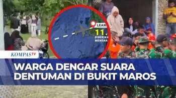 Warga Dengar Dentuman Di Bukit Maros, Diduga Suara Pesawat ATR 42-500 Yang Hilang Kontak