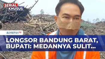 Longsor Cisarua Bandung Barat, Bupati Jeje Ungkap Kendala Evakuasi & Pencarian Korban