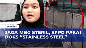 Jaga MBG Tetap Steril, SPPG Wongsolo Gagaksipat Boyolali Gunakan Boks Stainless Steel | KOMPAS SIANG