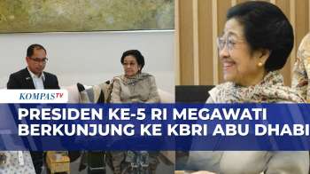Momen Presiden Ke-5 RI Megawati Kunjungi KBRI Abu Dhabi | KOMPAS SIANG