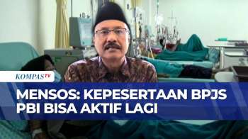 Mensos Pastikan Pasien Penyakit Kronis Bisa Aktifkan Kembali BPJS PBI | SAPA MALAM