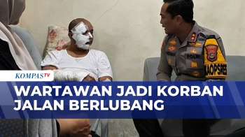 Wartawan Terluka Usai Jadi Korban Jalan Berlubang Di Tangerang | SAPA SIANG