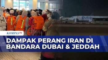 Dampak Perang Iran vs Israel-AS: Bandara Dubai Tak Beroperasi, Jemaah Umrah Tertahan di Jeddah