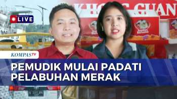 Mudik Lebaran: Ada Fasilitas Kursi Pijat Hingga Booth Khong Guan Di Pelabuhan Merak | KOMPAS SIANG