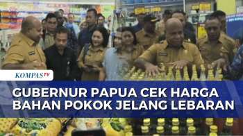 Sidak Bahan Pokok Jelang Lebaran, Gubernur Papua Ingatkan Pedagang Tak Naikkan Harga