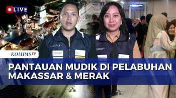 Pantauan Mudik: Pelabuhan Merak Mulai Lengang, Pemudik di Pelabuhan Makassar Naik 3,2 Persen