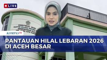 [LIVE] Kementerian Agama Aceh Pantau Hilal Lebaran 2026 di 6 Lokasi