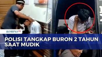 Buron 2 Tahun, Pelaku Kasus Penggelapan Ditangkap Di Dalam Bus Saat Mudik | KOMPAS PETANG