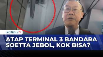 Atap Terminal 3 Soekarno-Hatta Jebol Saat Hujan Deras, 12 Penerbangan Dialihkan | JURNAL NUSANTARA