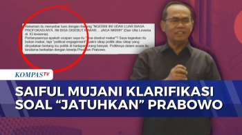 Saiful Mujani Klarifikasi Soal 'Jatuhkan' Prabowo, Tegaskan Bukan Makar Tapi Sikap Politik