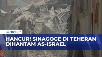 Penampakan Sinagoge Di Teheran Hancur Dihantam Serangan Udara AS Israel | SAPA PAGI