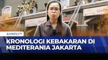 Kebakaran Apartemen Mediterania Tanjung Duren, 22 Unit Damkar Dikerahkan | KOMPAS SIANG