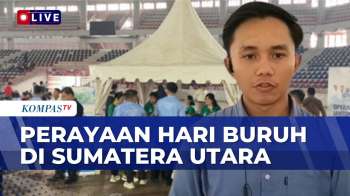 Pemprov Sumut Gelar Acara Hiburan Dan Cek Kesetan Di Peringatan Hari Buruh 2026 | KOMPAS SIANG