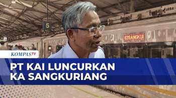 PT KAI Luncurkan Kereta Api Sangkuriang, Rute Bandung-Ketapang Tanpa Transit | KOMPAS SIANG