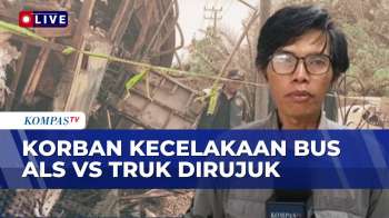 Alami Luka Bakar Serius, Korban Kecelakaan Bus ALS Dirujuk  | KOMPAS SIANG
