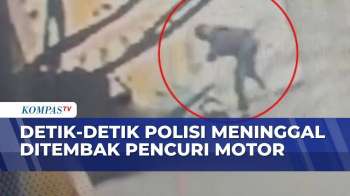 CCTV Rekam Detik-Detik Polisi Di Bandar Lampung Meninggal Ditembak Pencuri Motor | BERUT