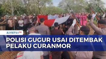 Isak Tangis Keluarga Iringi Pemakaman Polisi yang Gugur Ditembak Pelaku Curanmor | KOMPAS SIANG