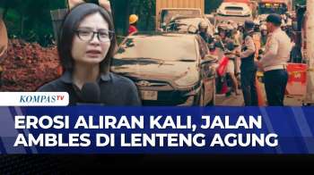 Jalan Raya Lenteng Agung Jakarta Selatan Ambles, Bagaimana Upaya Penanganannya?