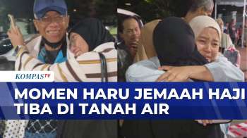 Momen Lepas Kepulangan Jemaah Haji Indonesia Hingga Jemaah Haji Haji Kloter 2 Makassar Tiba Di Tanah