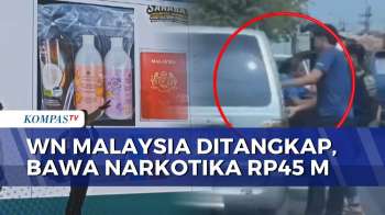 Petugas Gagalkan Penyelundupan Narkotika Etomidate Senilai Rp45 M, 2 WN Malaysia Ditangkap