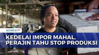 Harga Kedelai Dan Minyak Goreng Melonjak, Perajin Tahu Di Cianjur Stop Produksi | KOMPAS SIANG