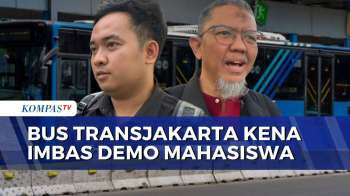 Aksi Demo di Jakarta, Operasional Bus TransJakarta Terdampak! | SAPA MALAM