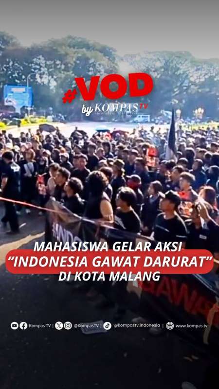 MAHASISWA GELAR AKSI INDONESIA GAWAT DARURAT DI KOTA MALANG