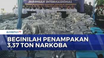 BNN Ungkap 3,37 Ton Narkoba Jaringan Internasional, Begini Penampakannya! | SAPA MALAM