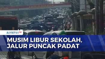 Libur Sekolah, 26.300 Kendaraan Padati Jalur Puncak, Pelabuhan Merak Juga Ramai | KOMPAS PETANG
