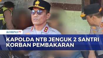 Kapolda NTB Tinjau Kondisi Dua Santri Korban Kasus Dugaan Pembakaran Di Lombok | SAPA SIANG