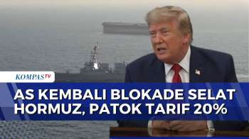 AS Berlakukan Blokade Kapal Yang Keluar Masuk Pelabuhan Iran | SAPA MALAM