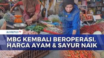 Harga Ayam Dan Sayur Di Palembang Merangkak Naik Usai Program MBG Kembali Berjalan