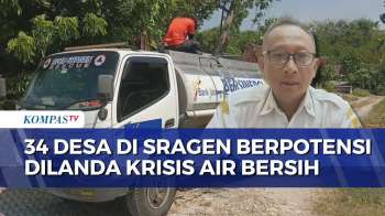 Kekeringan Di Sragen, BPBD Salurkan 3 Unit Truk Tangki Air Bersih Untuk Warga Terdampak