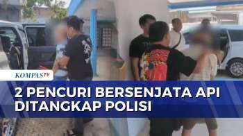 Polisi Ringkus 2 Pencuri Bersenpi Di Jakarta, Pelaku Ditangkap Usai Sempat Kabur Ke Lampung
