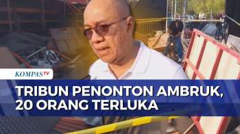 20 Orang Terluka Akibat Tribun Ambruk, Bupati Banyumas: Panitia Dimintai Keterangan Oleh Polisi