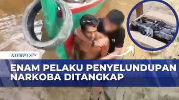 Kejar-kejaran di Sungai, Polisi Gagalkan Penyelundupan 86,3 Kg Sabu di Riau | SAPA MALAM