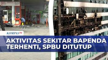Kebakaran Gedung Bapenda DKI Hentikan Aktivitas, Jalan Abdul Muis Masih Ditutup | KOMPAS SIANG