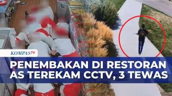 Detik-Detik Penembakan Di Restoran Amerika Serikat Terekam CCTV, 3 Orang Tewas | KOMPAS PAGI